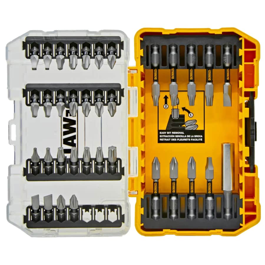 DeWalt TOUGH GRIP 35-Piece Screwdriver Bit Set: $9.98 DeWalt TOUGH GRIP 35-Piece Screwdriver Bit Set: $9.98