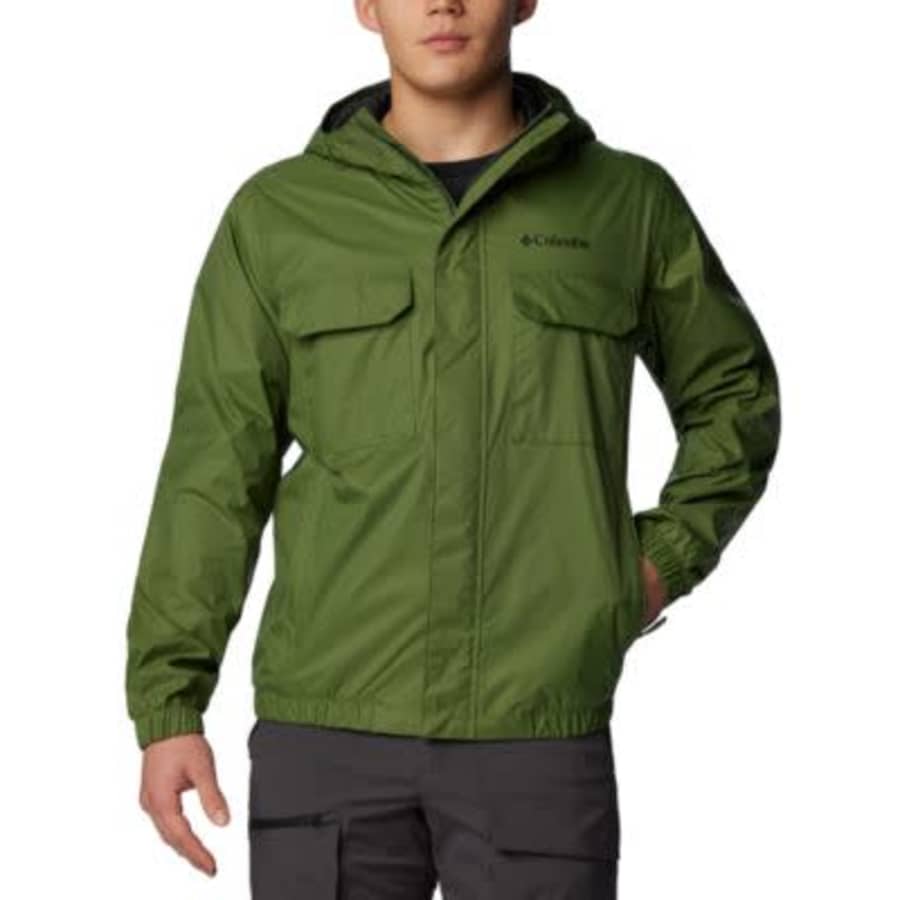 Columbia Men's Lava Canyon Omni-Tech Hooded Rain Jacket: $49.99