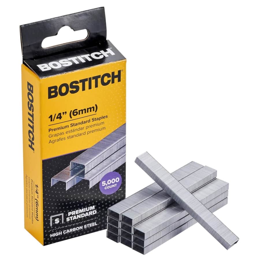 Bostitch Standard Staples 5,000-Pack: $2.93 Bostitch Standard Staples 5,000-Pack: $2.93