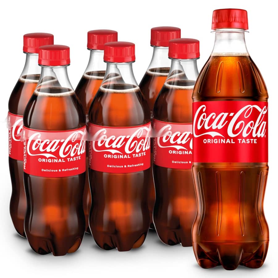 Coca-Cola 16.9-oz. Bottle 6-Pack: $3.78 via Sub & Save Coca-Cola 16.9-oz. Bottle 6-Pack: $3.78 via Sub & Save