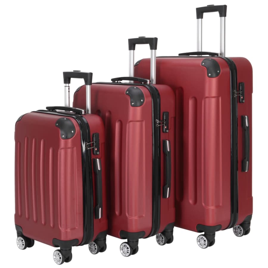 3-Piece Suitcase Set with TSA Lock: $80