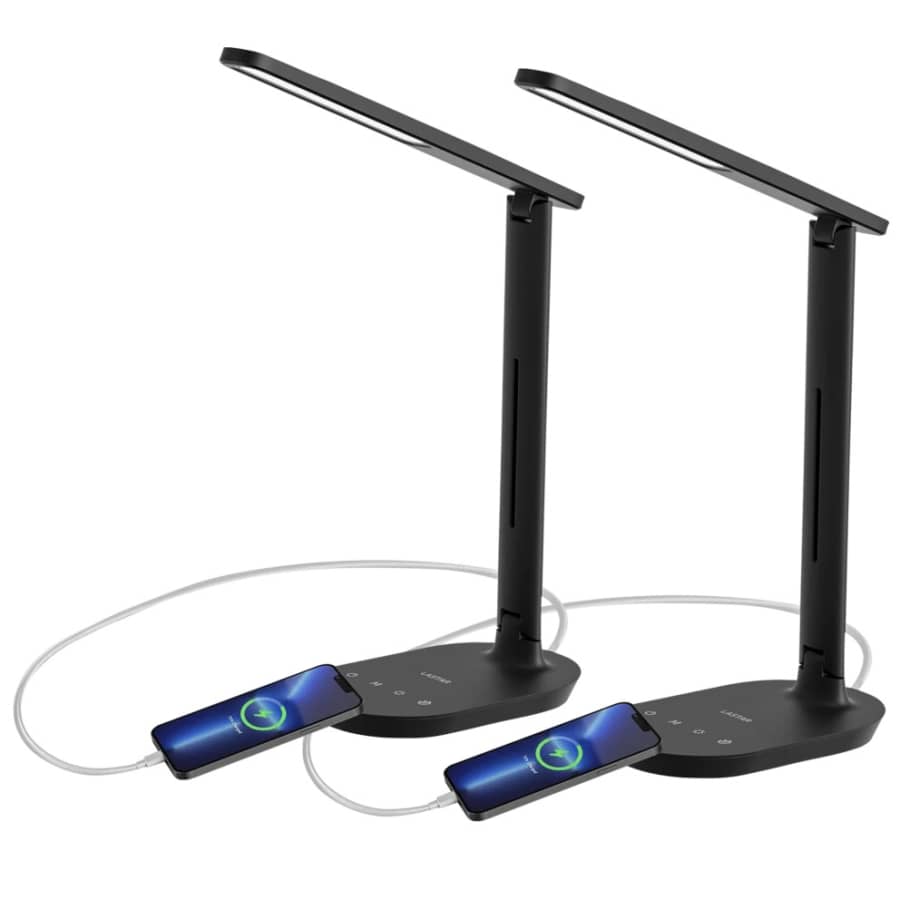 Lastar LED Desk Lamp 2-Pack: $15 Lastar LED Desk Lamp 2-Pack: $15