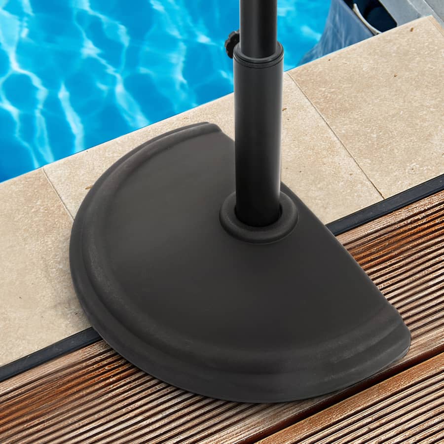 Nuu Garden Patio Half-Round Umbrella Base: $19.87 Nuu Garden Patio Half-Round Umbrella Base: $19.87