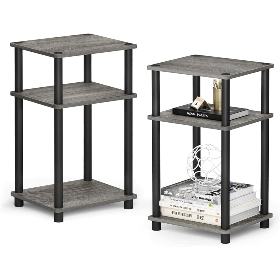 Furinno JUST 3-Tier Side Tables Set: $24