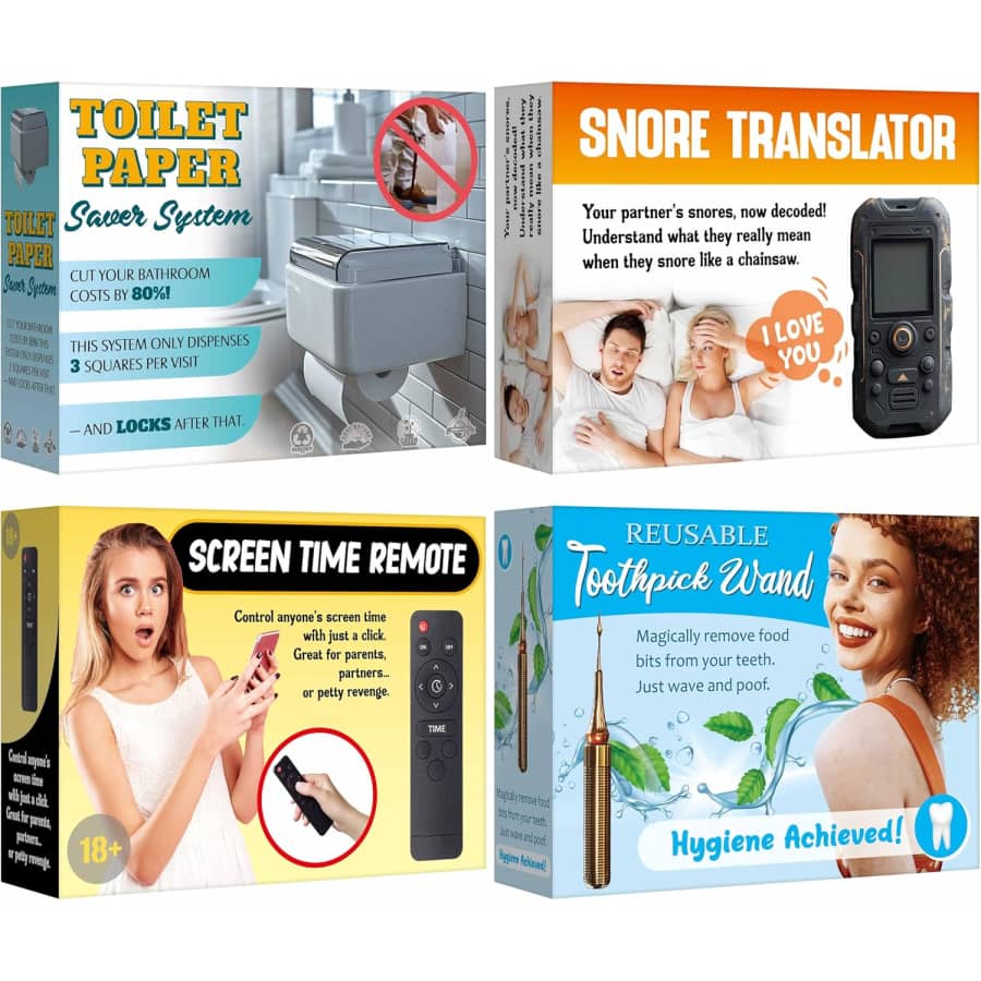 Prank Gift Box 4-Pack: $14 w/ Prime Prank Gift Box 4-Pack: $14 w/ Prime