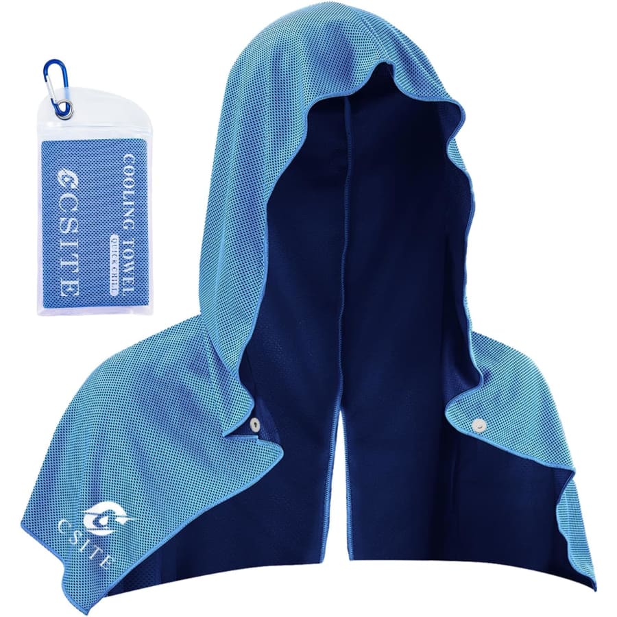 Instant Cooling Hoodie Towel: $8.11