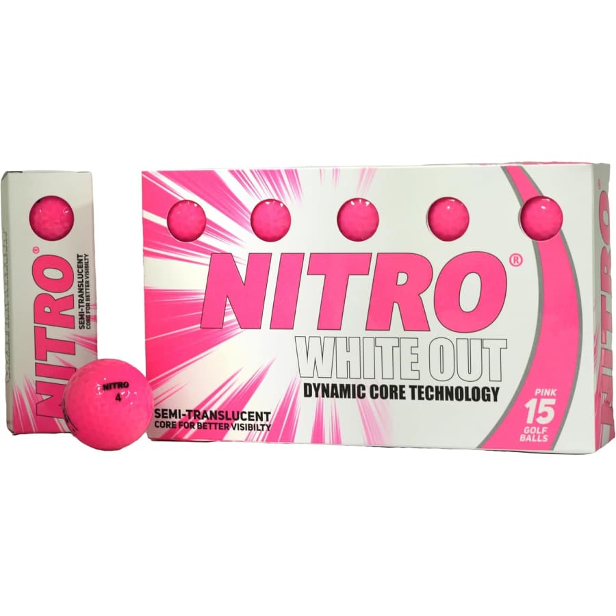 Nitro Long Distance Peak Performance Golf Balls 15-Pack: $8 Nitro Long Distance Peak Performance Golf Balls 15-Pack: $8