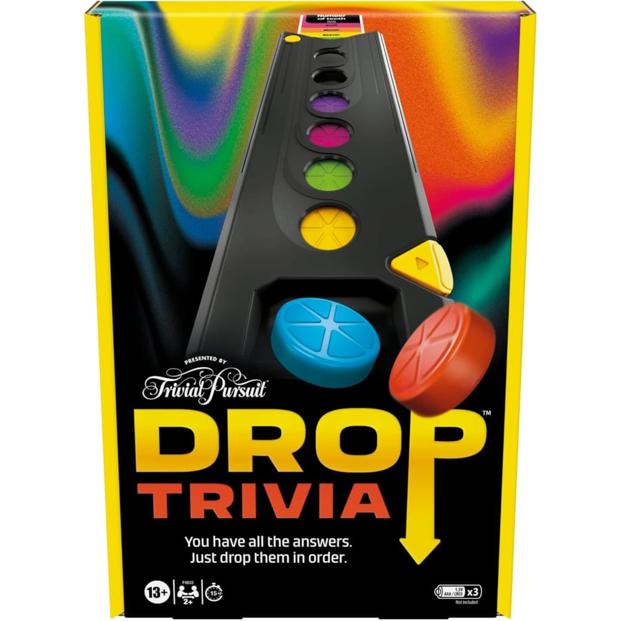 Hasbro Drop Trivia Game: $9.28 Hasbro Drop Trivia Game: $9.28
