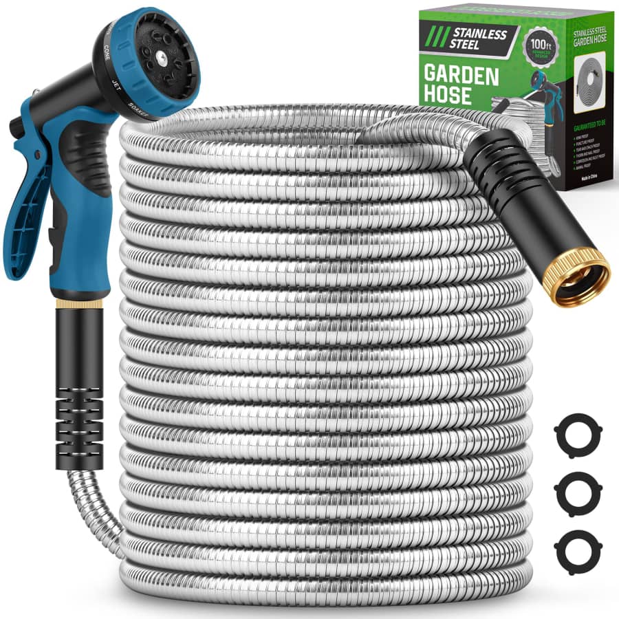 Advinski 10-Foot Garden Hose with 10-Function Nozzle: $45.99 Advinski 10-Foot Garden Hose with 10-Function Nozzle: $45.99
