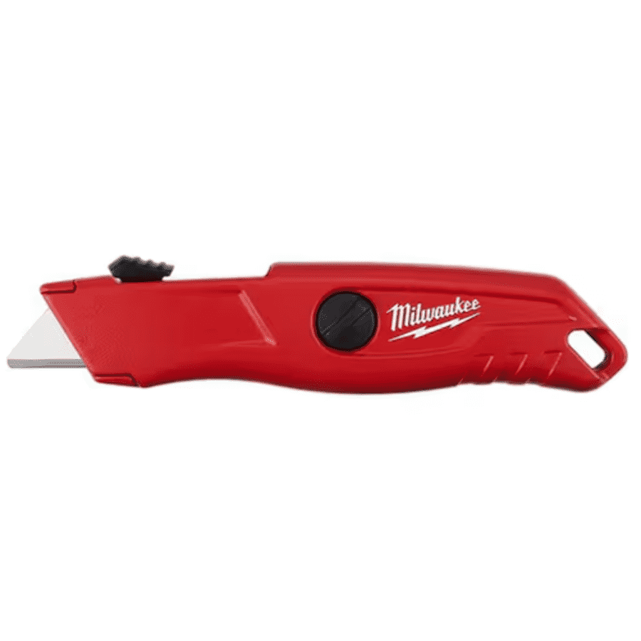 Milwaukee Self-Retracting Utility Knife with Carton Blade: $9.97