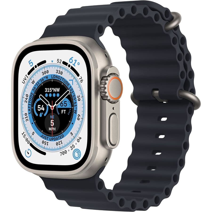 Refurb Apple Watch Ultra GPS + Cellular 49mm Smartwatch: $449