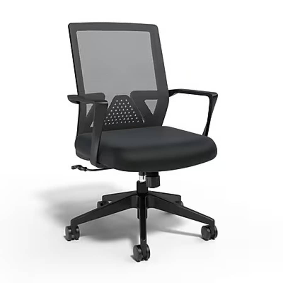 Staples Cartwright Swivel Task Chair: $50