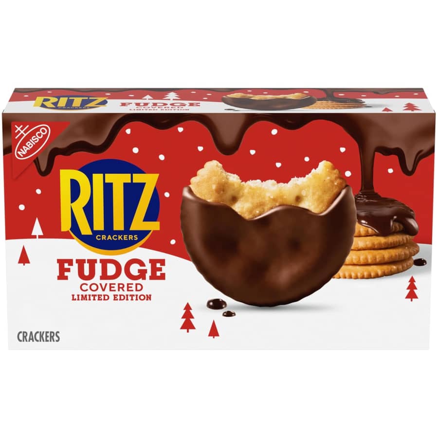 Ritz Fudge Covered Holiday Crackers: $3.86 Ritz Fudge Covered Holiday Crackers: $3.86