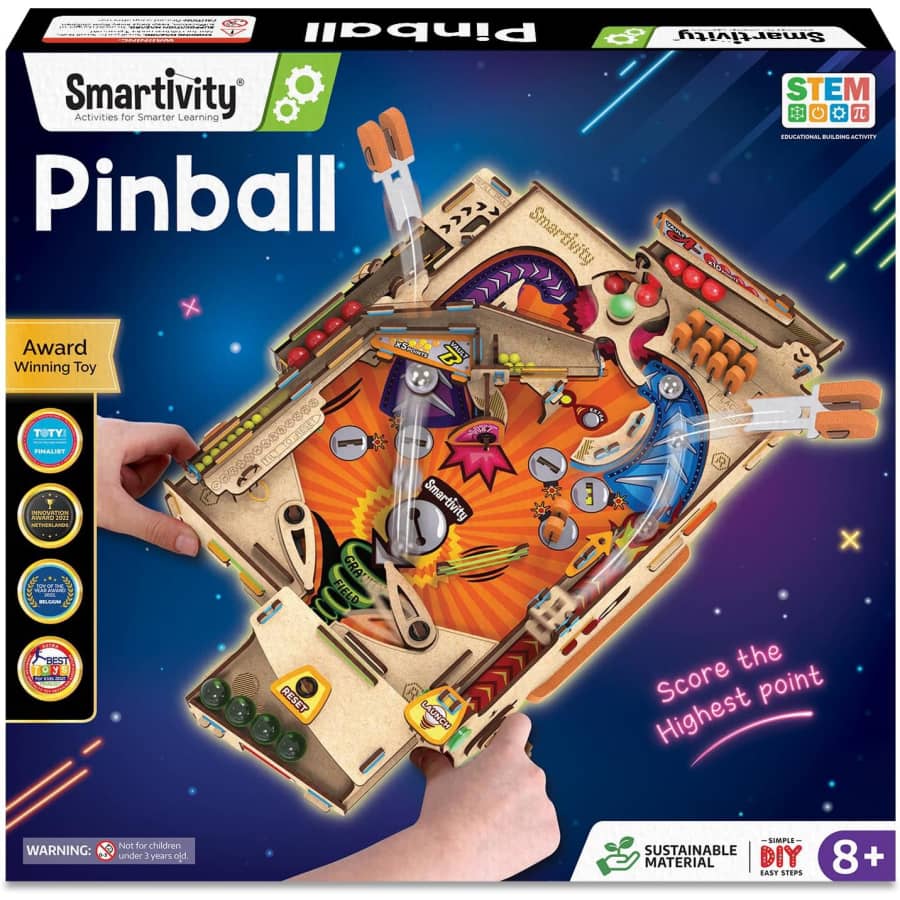 Smartivity DIY Pinball Machine: $28