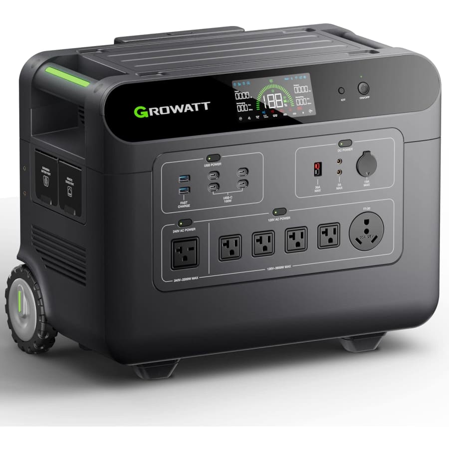 Growatt Helios 3600W Portable Power Station: $1,299.00 Growatt Helios 3600W Portable Power Station: $1,299.00