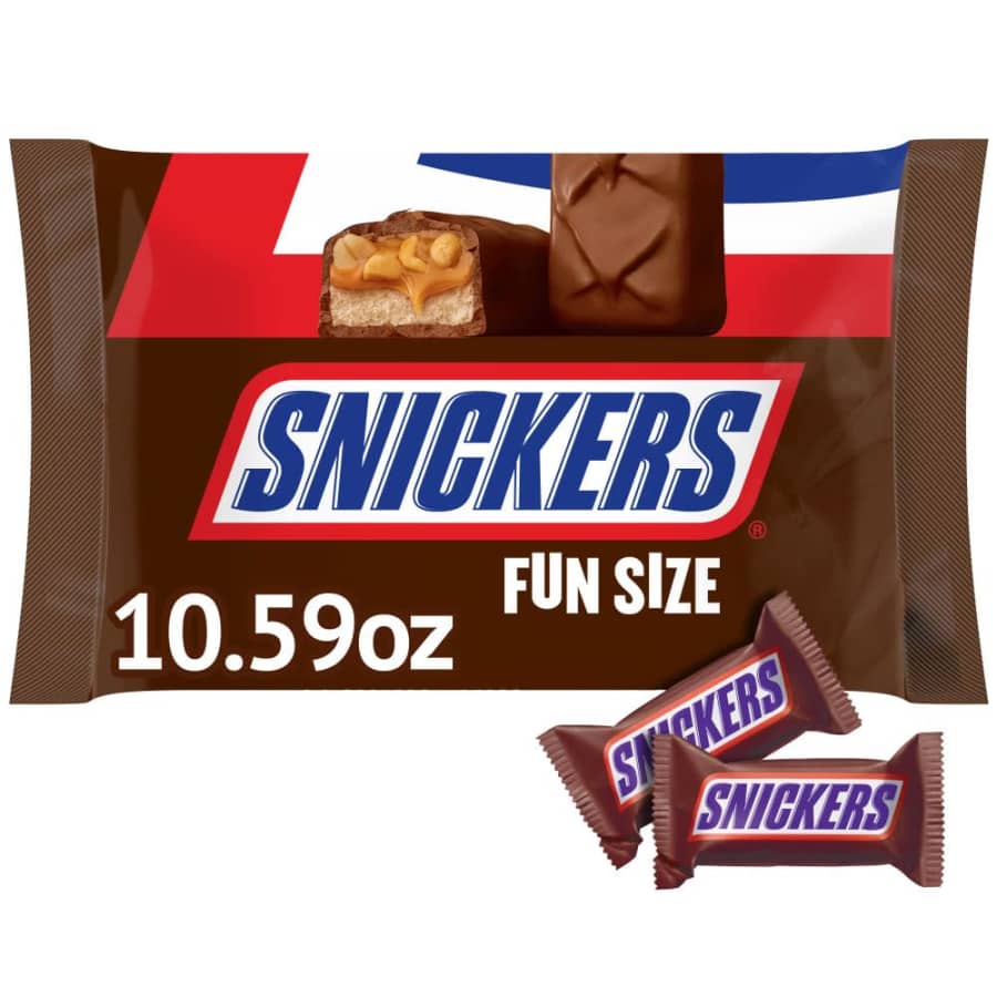 Snickers Classic Candy Bar 10.59-oz. Bag: $4