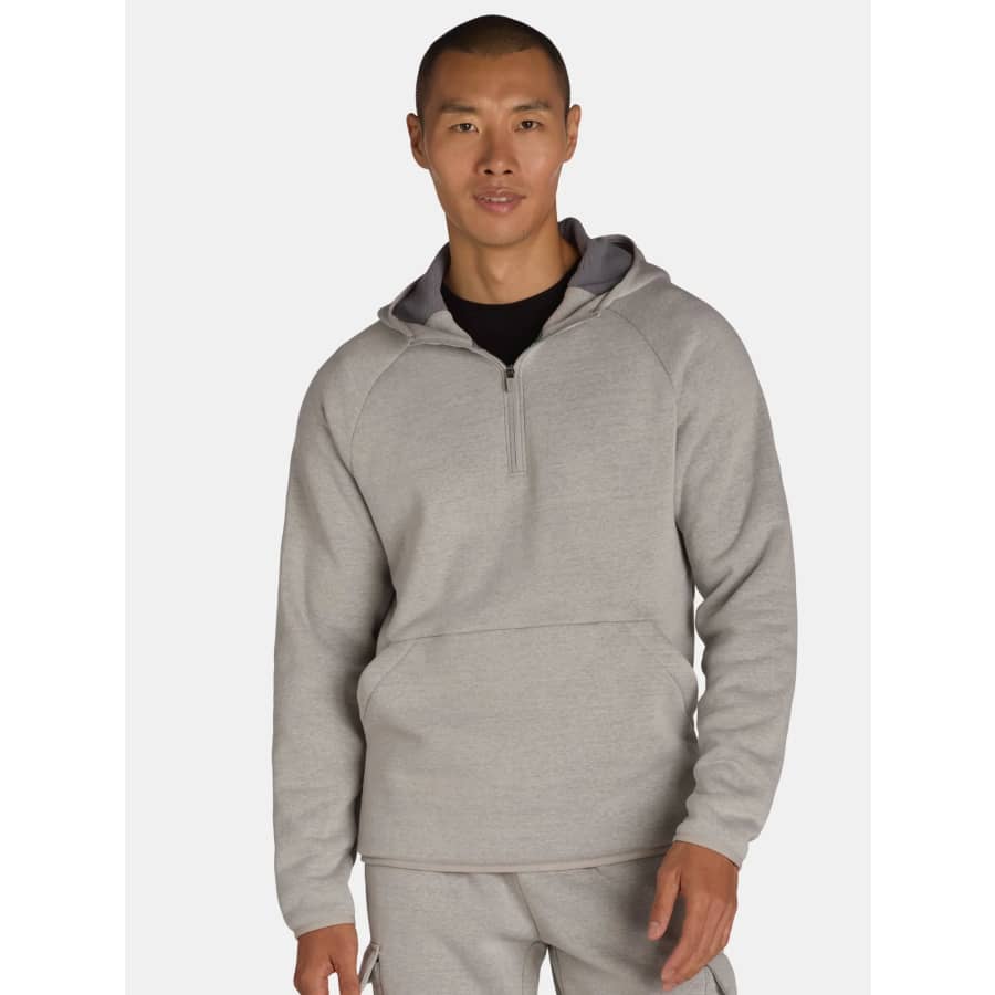 Athletic Works Men's Strata Fleece Pullover Hoodie: $7.78