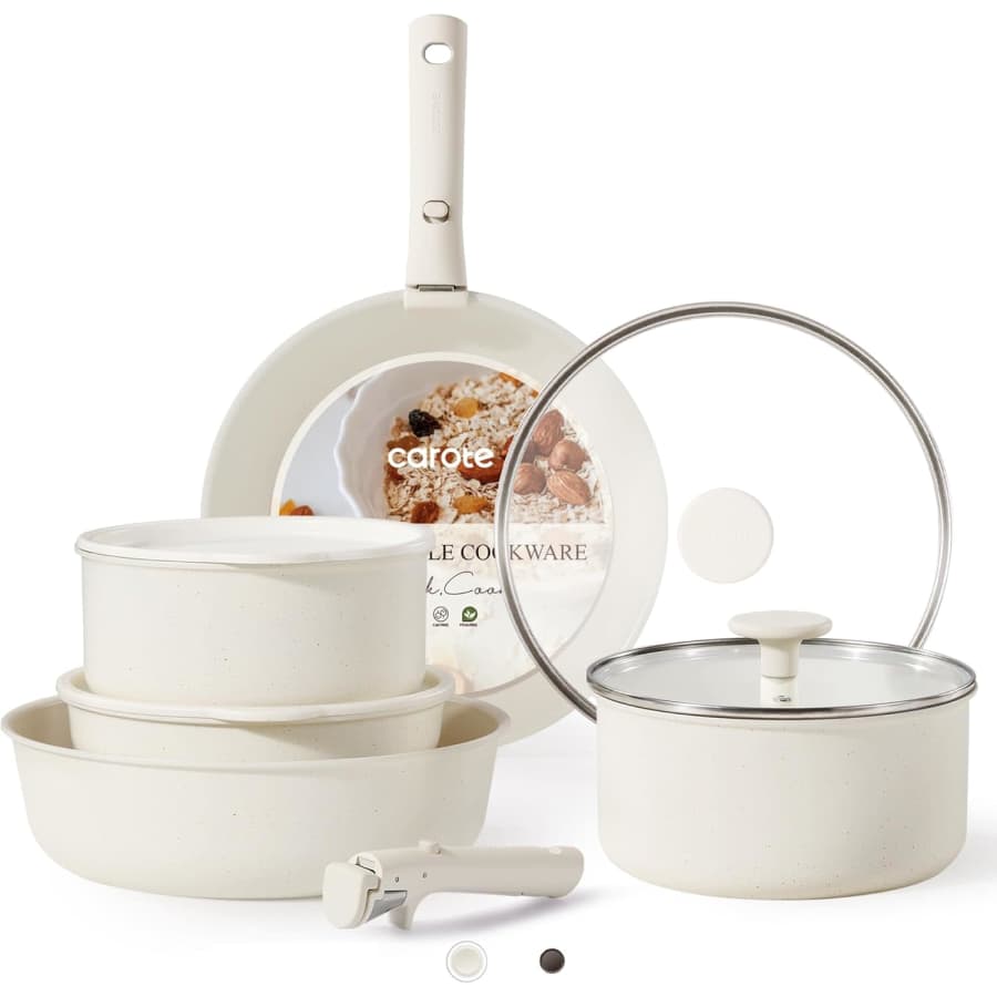 Carote 11-Piece Pots and Pans Set: $45