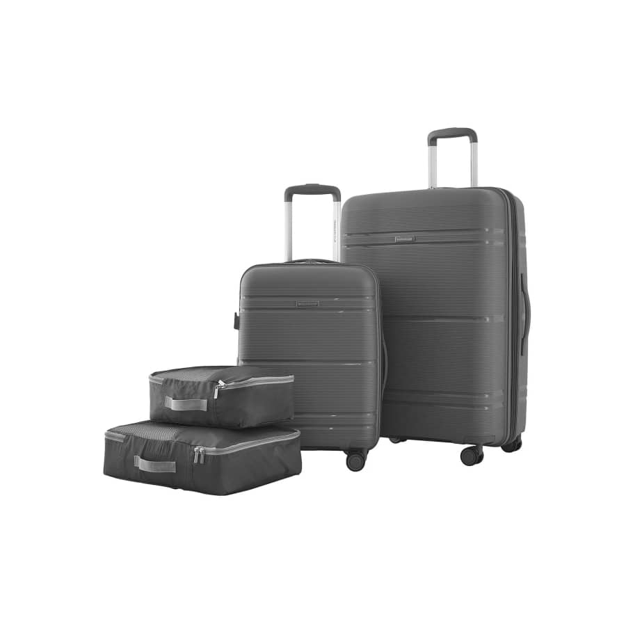 Traveler's Club Lucian Collection 4-Piece Hardside Luggage: $87