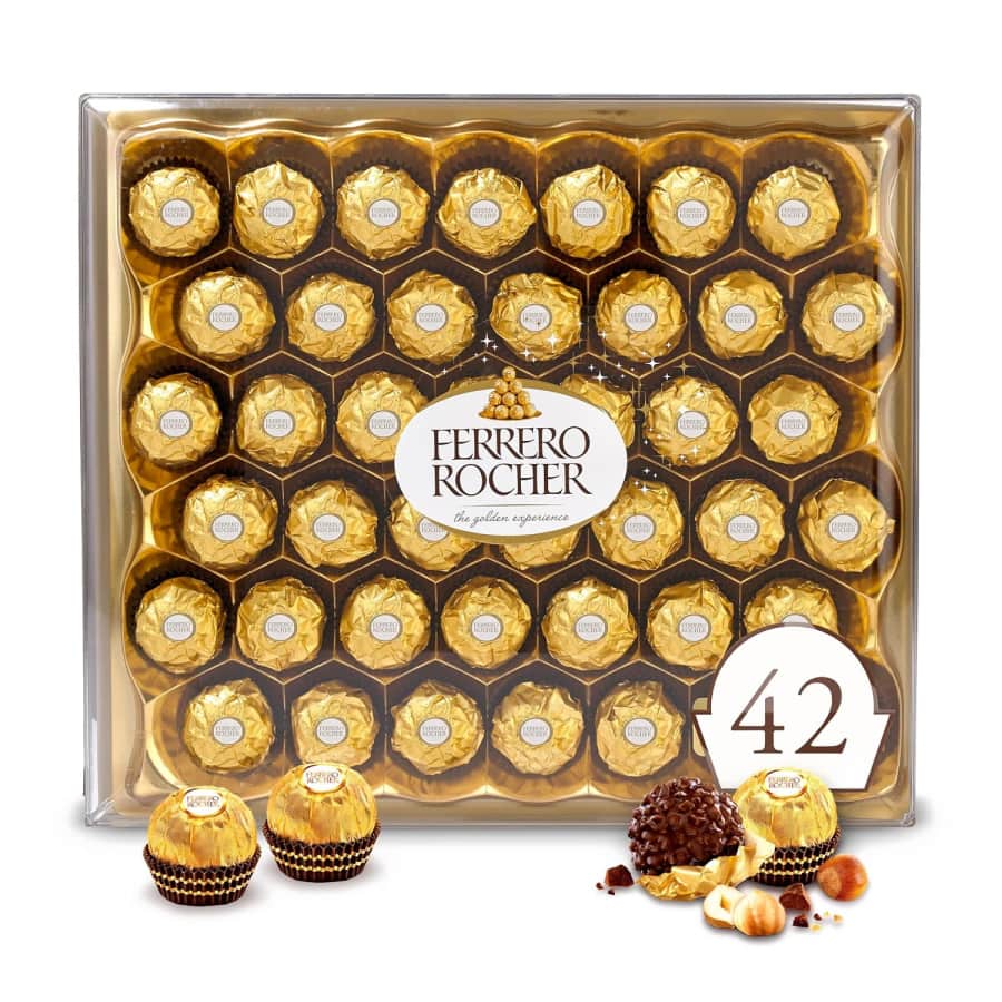 Ferrero Rocher 42-Piece Box: $14
