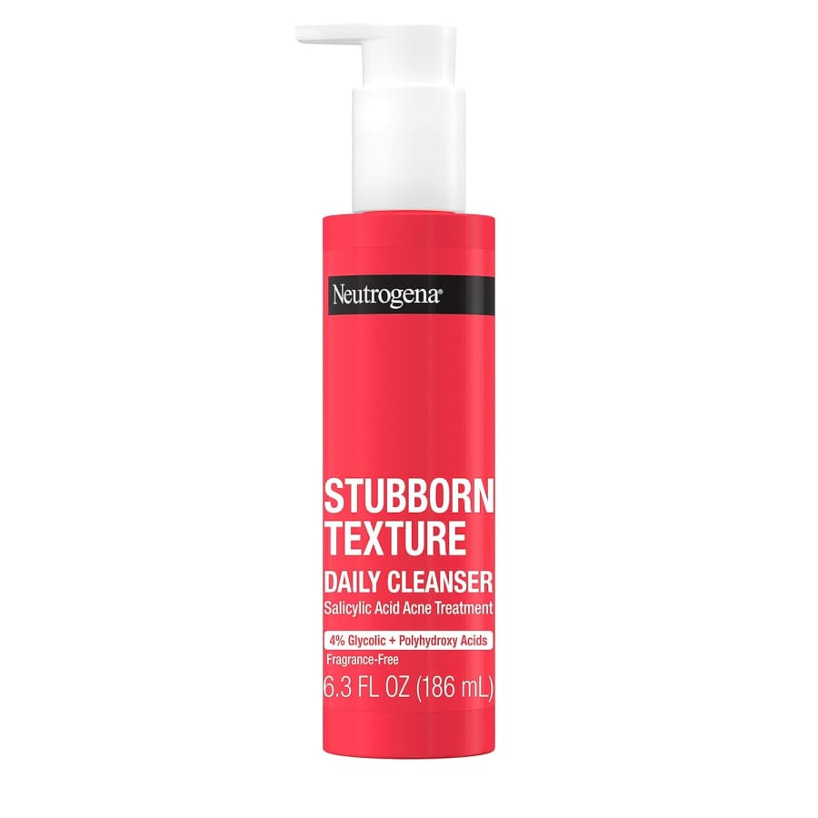 Neutrogena Stubborn Texture Daily Acne Facial Cleanser: $12