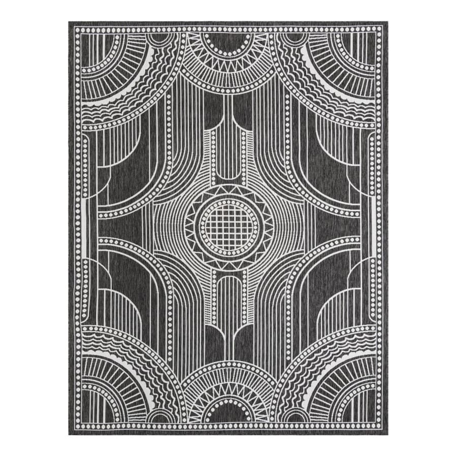 Unique Loom 9x12-Foot Geometric Rug: $134 Unique Loom 9x12-Foot Geometric Rug: $134