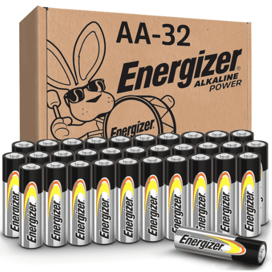 Energizer 32-Count AA Alkaline Batteries: $13 w/ subscribe and save Energizer 32-Count AA Alkaline Batteries: $13 w/ subscribe and save