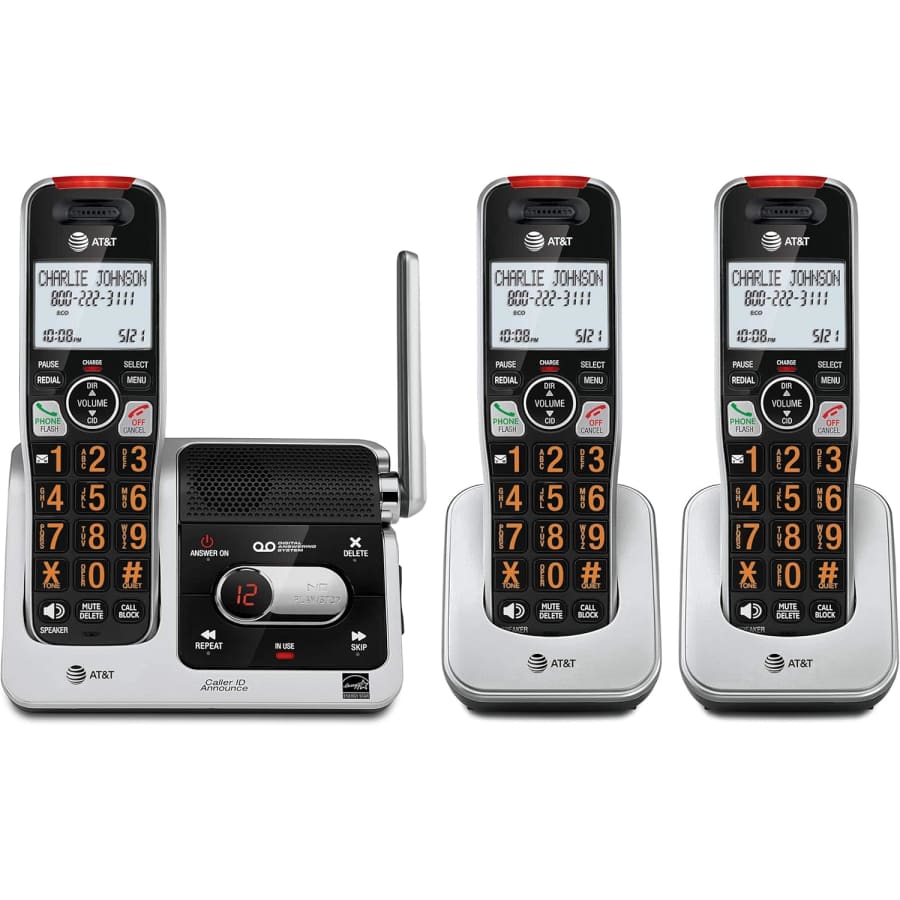 AT&T DECT 6.0 Cordless Phone Set: $56.98