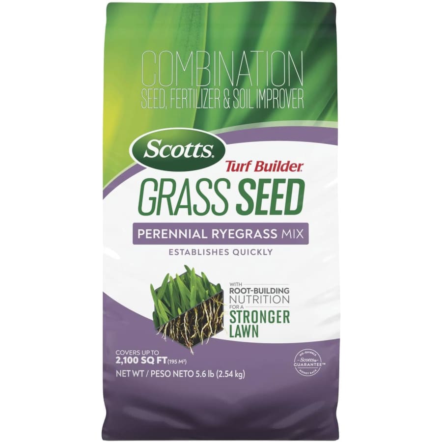 Scotts Turf Builder Grass Seed Perennial Ryegrass Mix 5.6-lb. Bag: $20