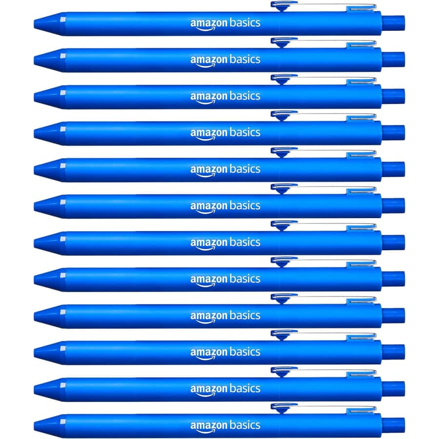 Amazon Basics Retractable Ballpoint Pen 12-Pack: $5.35 via Sub & Save Amazon Basics Retractable Ballpoint Pen 12-Pack: $5.35 via Sub & Save