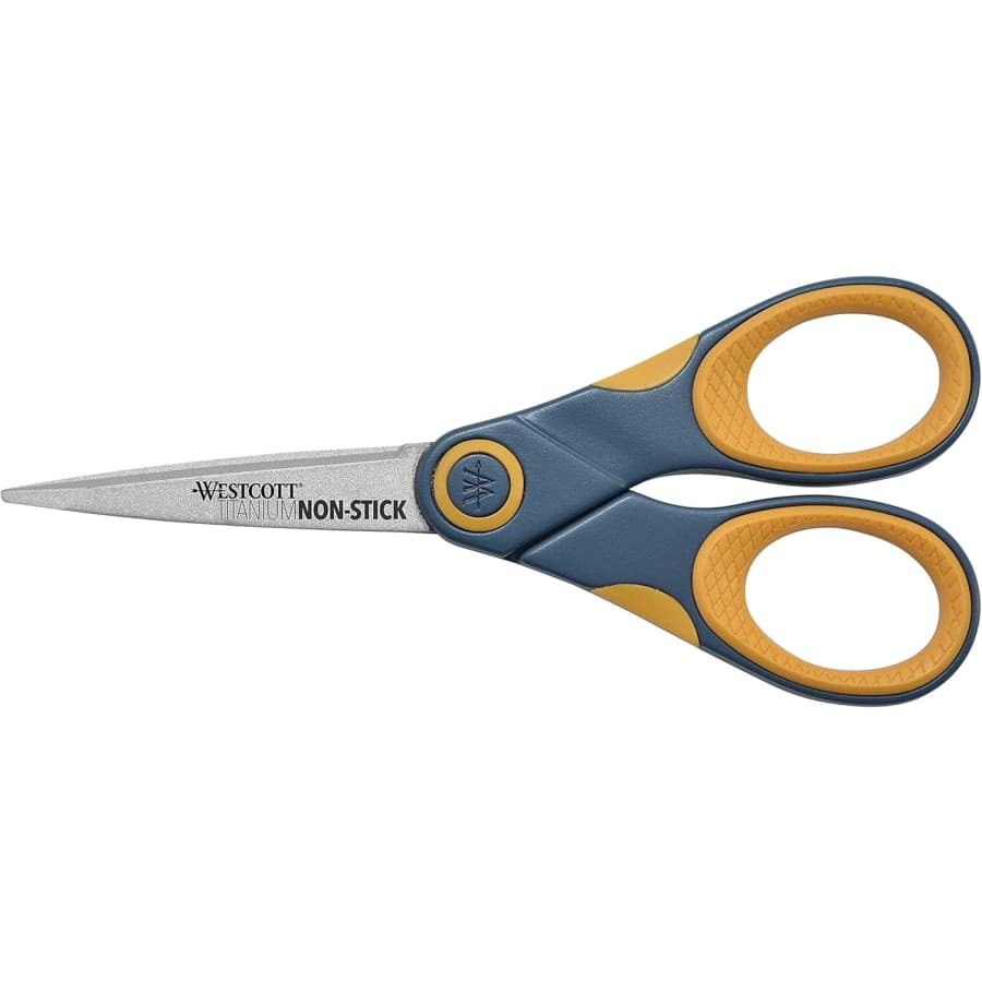 Westcott 5" Non-Stick Titanium Scissors: $3.50 Westcott 5" Non-Stick Titanium Scissors: $3.50