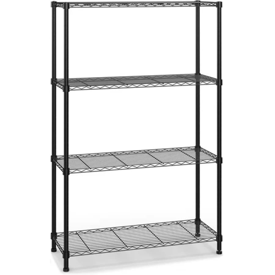 Qunler 4-Tier Storage Shelf Unit: $38