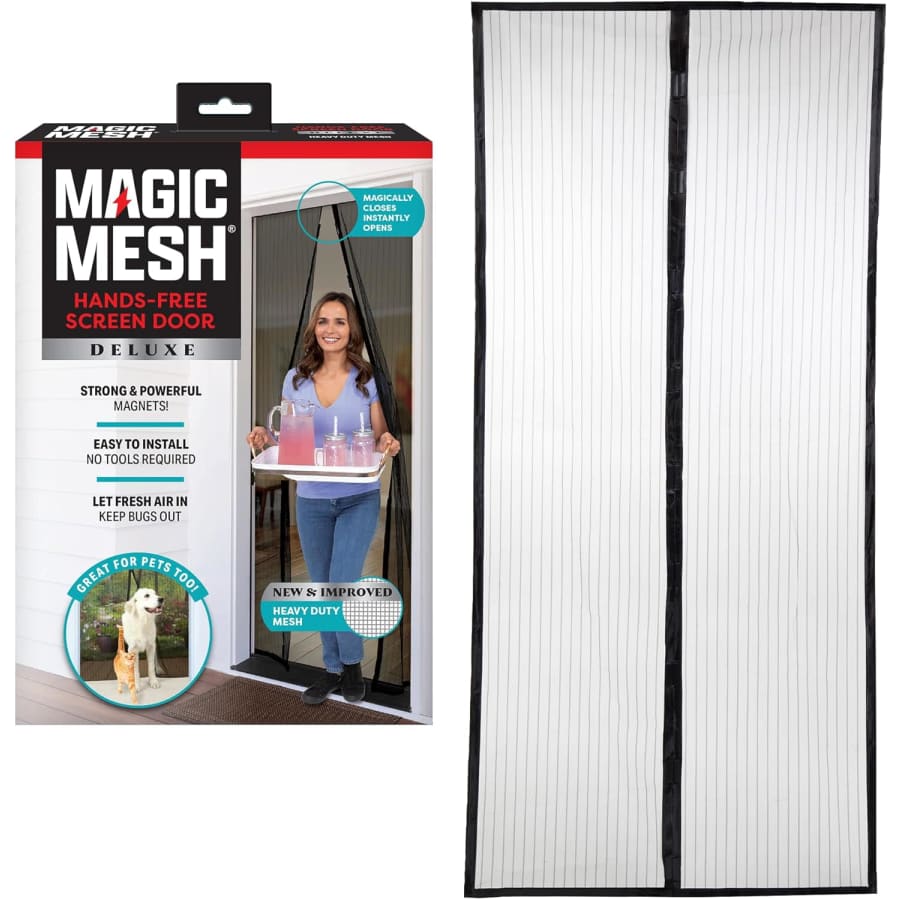 Magic Mesh Hands-Free Magnetic Screen Door Deluxe: $7.97