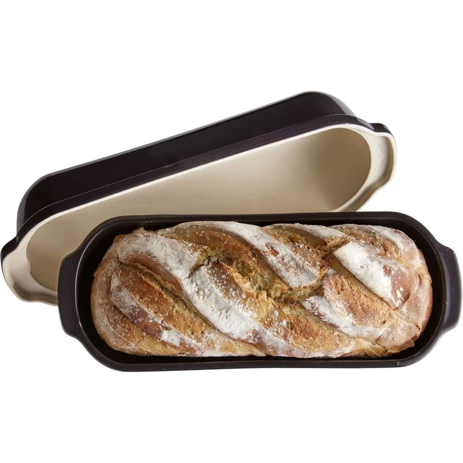 Emile Henry Italian Bread Loaf Baker: $90 Emile Henry Italian Bread Loaf Baker: $90
