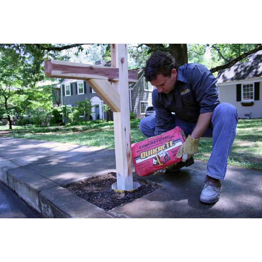 Quikrete 50 lb. Fast-Setting Concrete Mix: $7 Quikrete 50 lb. Fast-Setting Concrete Mix: $7