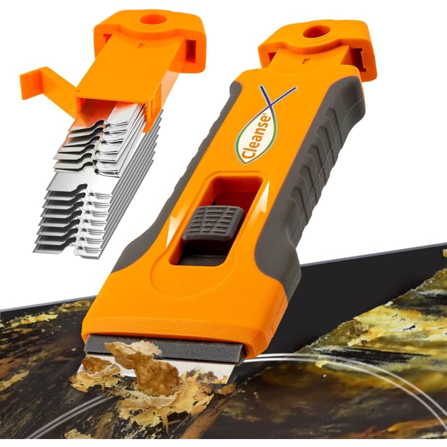 Razor Blade Scraper Tool with 15 Extra Blades: $8.88