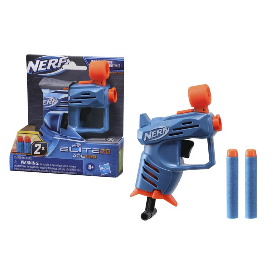 Nerf Elite 2.0 Ace SD-1 Blaster w/ 2 Darts: $3 Nerf Elite 2.0 Ace SD-1 Blaster w/ 2 Darts: $3