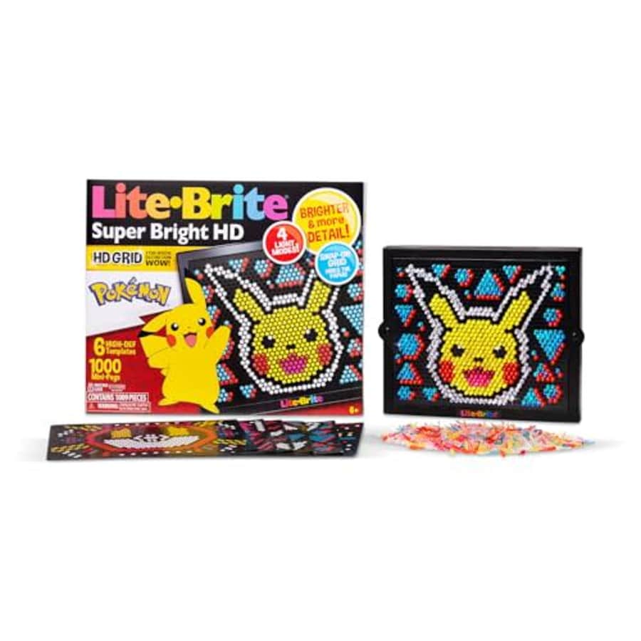Lite Brite Super Bright HD Pokemon Edition: $13.22 Lite Brite Super Bright HD Pokemon Edition: $13.22