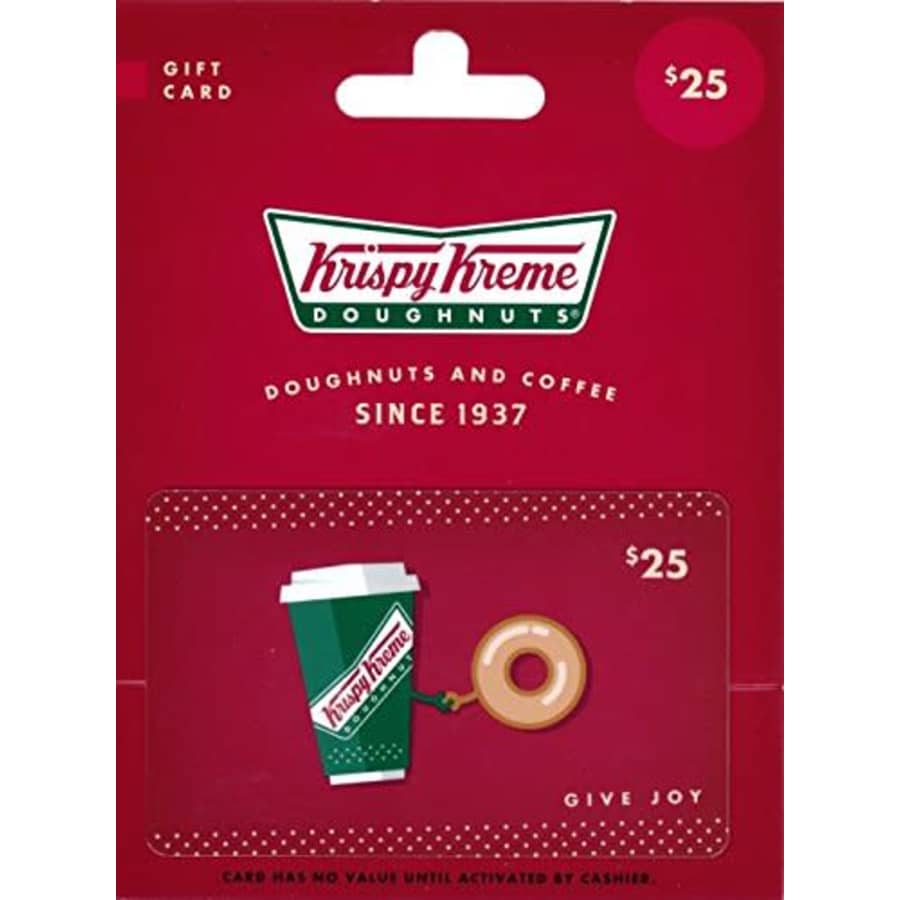 Krispy Kreme $25 Gift Card: $20
