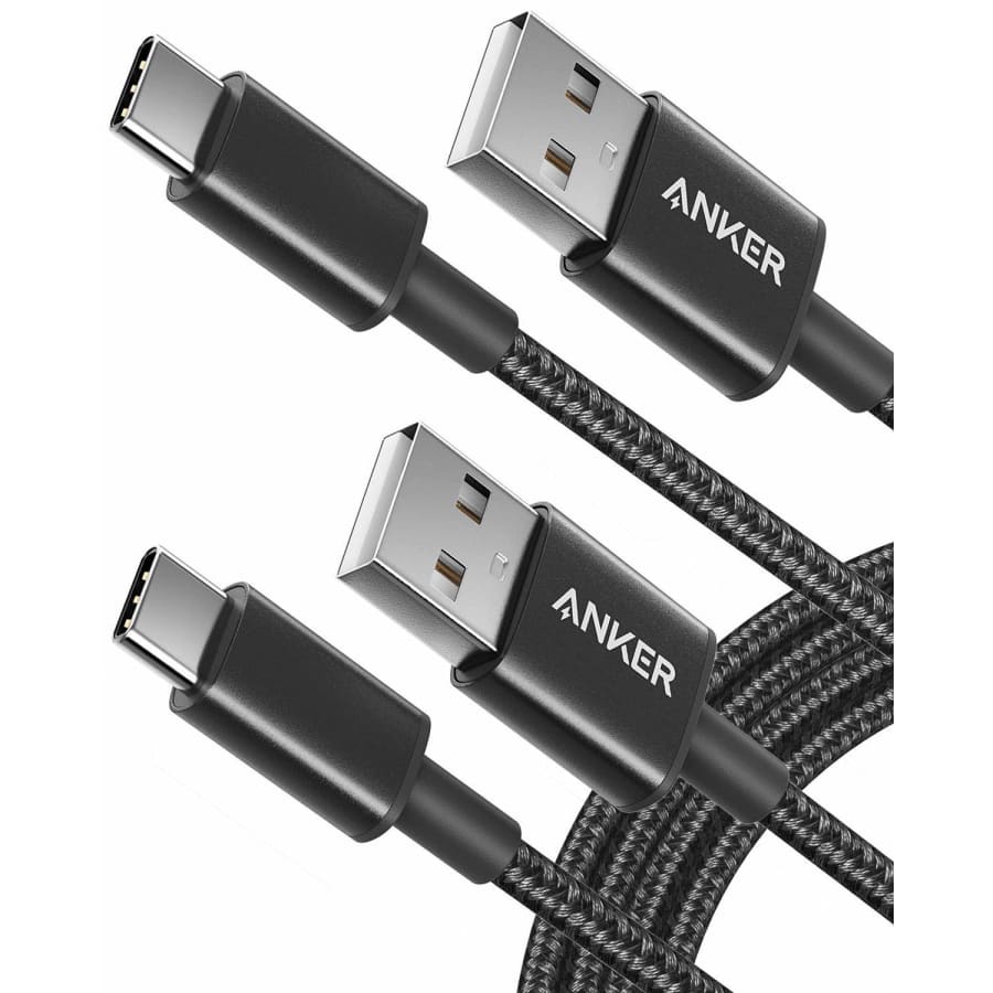 Anker USB A to USB C 6ft Cable 2-Pack: $8.99
