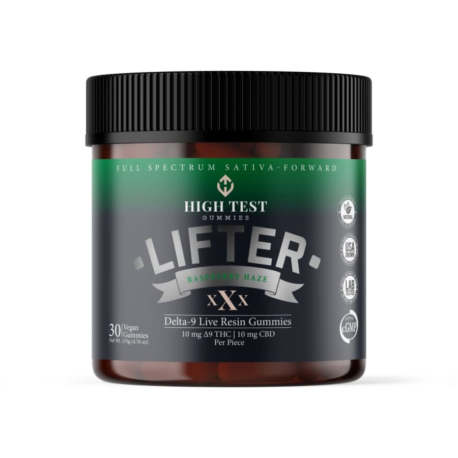 High Test Gummies Delta-9 10mg Sativa 30-Gummy Bottle: $21 High Test Gummies Delta-9 10mg Sativa 30-Gummy Bottle: $21