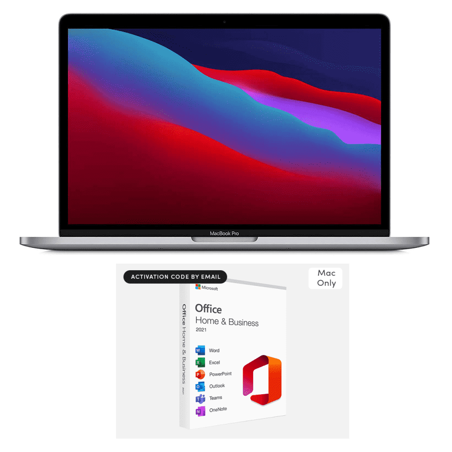 Refurb Apple MacBook Pro i5 13.3" Laptop w/ 16GB RAM & 512GB SSD & MS Office Home & Busines 2021: $420