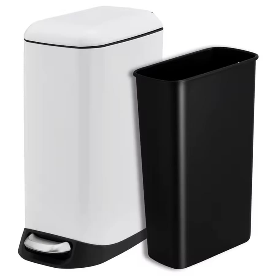 12L Slim Trash Can: $32