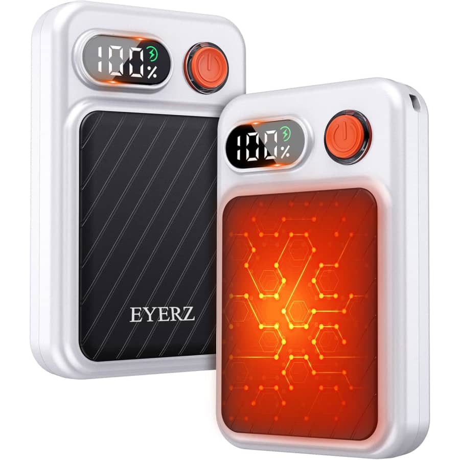 Eyerz Electric Rechargeable Hand Warmers 2-Pack: $9.99 Eyerz Electric Rechargeable Hand Warmers 2-Pack: $9.99