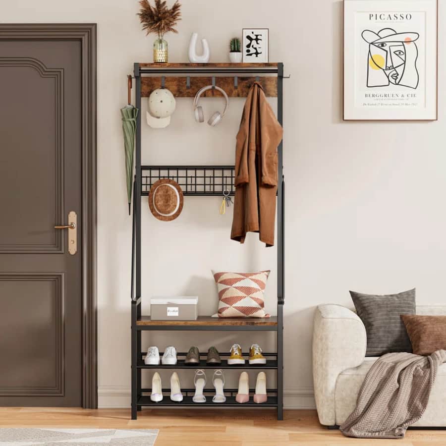 Hall Tree Deals at Wayfair: From $50 Hall Tree Deals at Wayfair: From $50