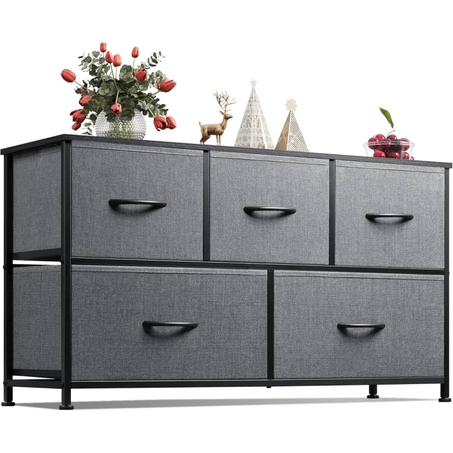 WLive 5-Drawer Dresser: $41