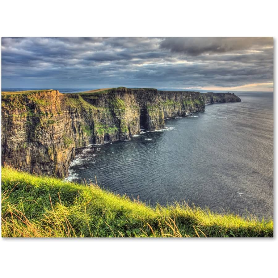 Trademark Fine Art Cliffs of Moher Ireland Canvas Artwork: $17 Trademark Fine Art Cliffs of Moher Ireland Canvas Artwork: $17