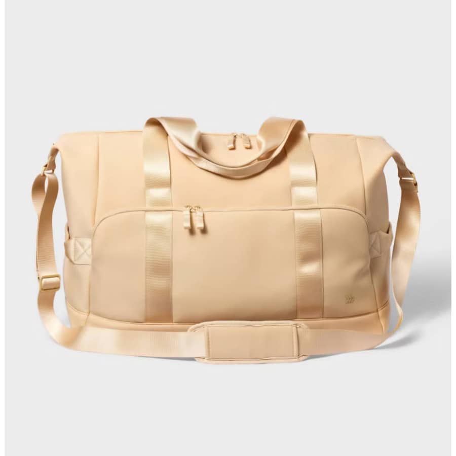 Faux Neoprene Weekender Bag: $13