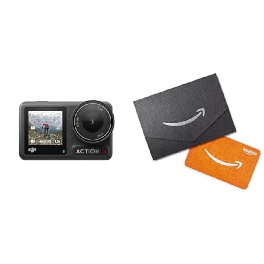 Osmo Action 4 Standard Combo Action Camera: $209 w/ Bonus $15 Amazon Gift Card