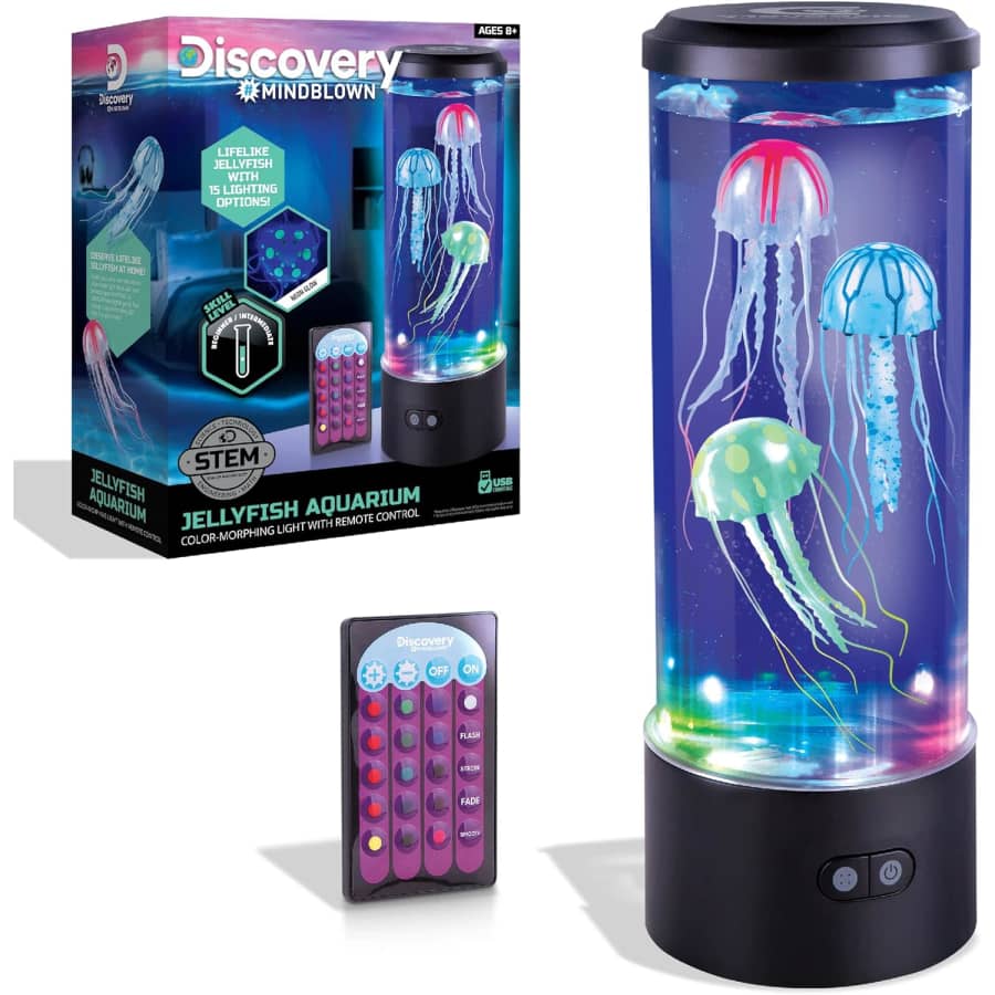 Discovery #Mindblown Jellyfish Aquarium: $18.47